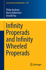 Cover of the book Infinity Properads and Infinity Wheeled Properads
